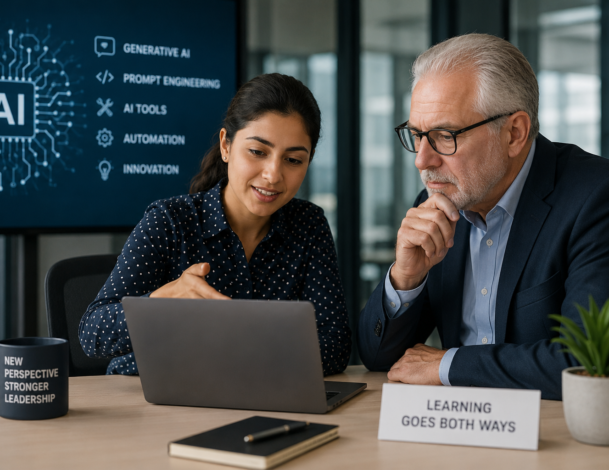 Leadership development- reverse mentoring